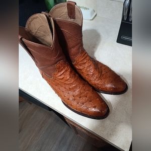 Tecovas ostrich boots size 12